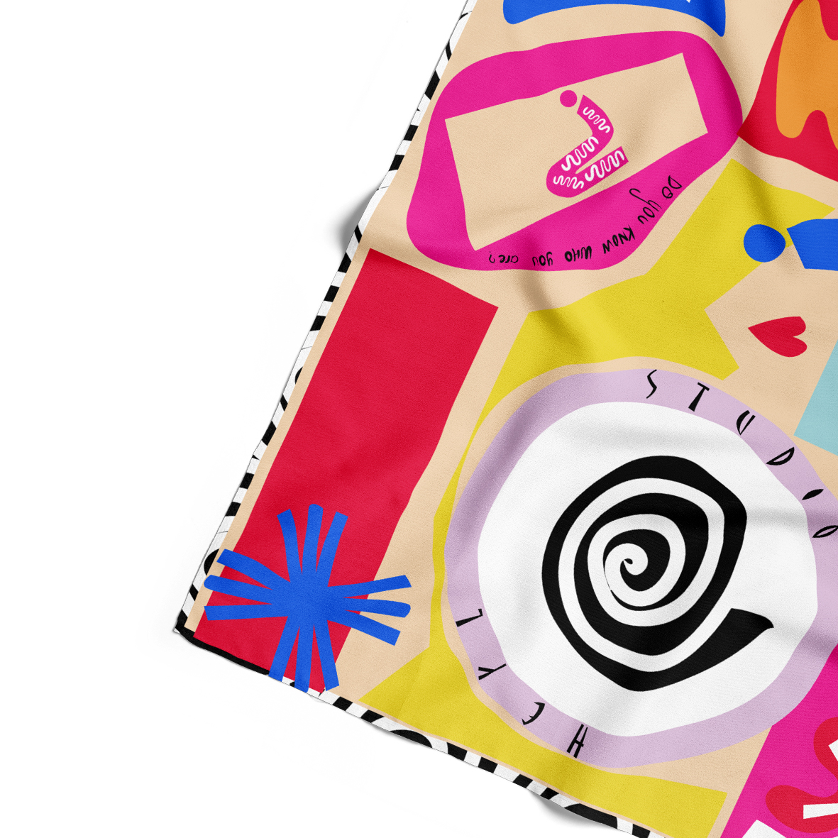 WHO YOU ARE SILK SCARF